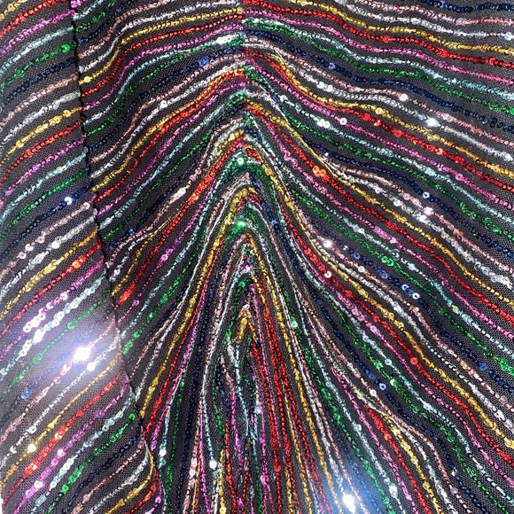 Rainbow Sequin Dress - Picture 2 of 3